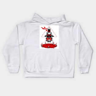 cult of the lamb (57) Kids Hoodie